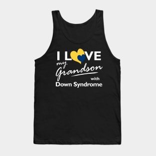 Love for Down Syndrome Grandson Tank Top